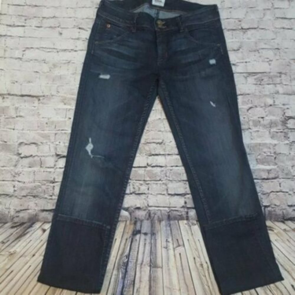 Hudson Jeans Women's Skinny Jeans - Dark Blue